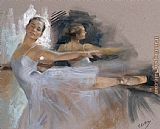 Vicente Romero Redondo ballet dancer painting